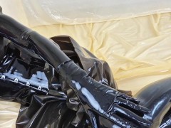 OnlyFans teaser - Latex rubberdoll enjoying layers of latex!