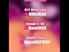 Rouge’s thighs are the BEST!❤️ - Screenshot 15 of 16 - Furry