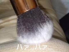 【字幕付き】電動ブラシで乳首コショコショオナニーでハァハァ言いながらイク♥️ - Screenshot 2 of 16 - チクニー