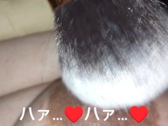 【字幕付き】電動ブラシで乳首コショコショオナニーでハァハァ言いながらイク♥️ - Screenshot 6 of 16 - 日本人