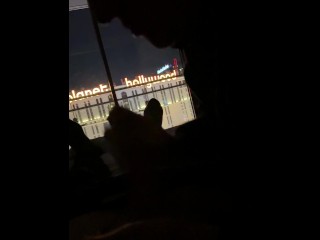 Vegas Hotel BJ W/a VIEW! @BusyDaddy8Spoiled