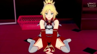 Mordred Pedragon masturbates you and lets you finish inside - Fate Apocrypha