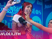 Diavlolilith Pelirroja Tatuada Se Besa Con Su Amiga Mientras Su ...