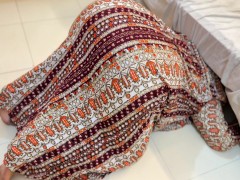 Arab Beautiful Big Ass & Tight Pussy Stepmom Stuck Under Bed Now She Want Rough Anal From Stranger