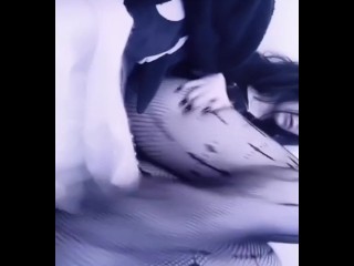 Your Older Goth  is Masturbating in the next Room.