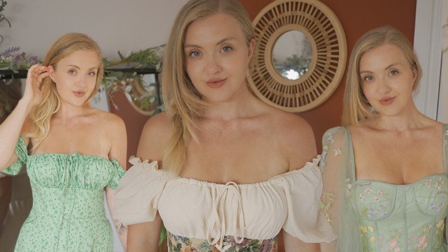 Milk Maid Dresses Try On Haul   No Bra