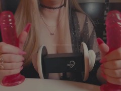 playing with two dildos at same time - Screenshot 5 of 16 - Asmr