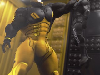 Size Theft Muscle Growth Animation, 1 Ball & 8 Ball