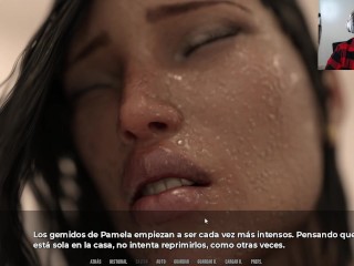 🔥TETONA ME MASTURBA MIENTRAS ESPIO A MI JEFA - Capitulo 13 | Novela Visual [PC GAMEPLAY]