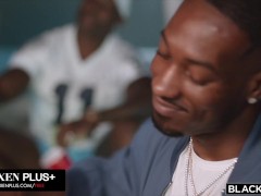 BLACKED Molly Little Gets Passed Around In 6-BBC Gangbang - Screenshot 6 of 16 - Interracial