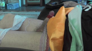 Electro Stim to Hard On and Cum Hands Free