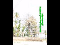 Rinsing off at the beach