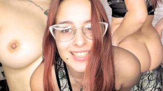 TRY ON HAUL - Stiefschwester mit großen Titten probiert ihre engen Yogahosen an