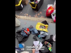 FFM Public Threesome at a storage auction