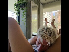 big ass thick latina babe from colombia blowjob, pussy eating, and anal fuck POV - Kyle Stroker