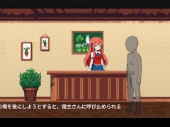 【H GAME】エルフさんとの出会い♡Hドットアニメーション① フェラ 騎乗位 エロアニメ Hentai Pixel Anime