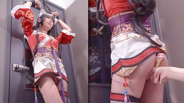 【League of Legend】🌸Enjoying Ahri cosplay sex, hentai japanese shemale cosplay 12