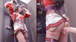 【英雄联盟】🌸性感的阿狸coser, 伪娘和性情色視頻　【個人撮影】 12