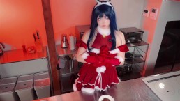 日向雏田圣诞私设Cosplay