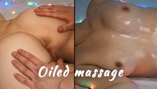 Asked a friend to oil my back, but he wouldn't stop at it