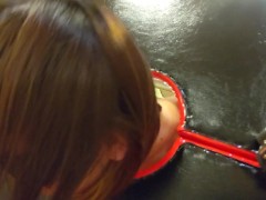 女子大生　初めてのＳＭプレイ　ギロチン　拘束　バイブ攻め　変態の私を見て！！ - Screenshot 5 of 16 - 女子大生