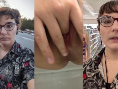 Playing With My Wet Pussy on the toilet
