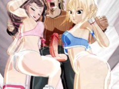 [BALLBUSTING PMV] - 18 year old teenagers kicking and kneeing a creep in the balls