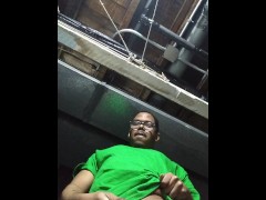 Solo Nighttime masturbation