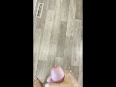 Shooting slow motion cumshots from my big cock 🍆💦 The Cum BlasterX