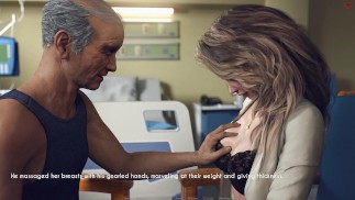 Жена и мачеха - AWAM - Sophia позволила мистеру Гиббсу схватить ее за