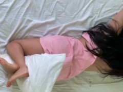 PETITE ASIAN HUMPING PILLOW ASMR BED CREAKING