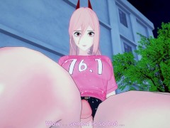 Power from Chainsaw Man Gives You A Footjob Hentai POV - Screenshot 8 of 16 - Chainsaw Man R34