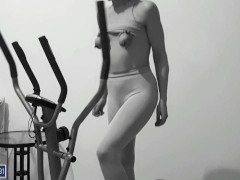 Submissive slut task: Tied Tits Gym Aerobics - Bdsmlovers91