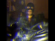Oregonleatherboy Wanking Wearing Black Leather and Ski Mask