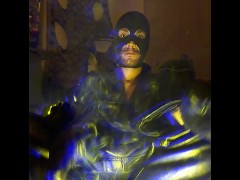 Oregonleatherboy Wanking Wearing Black Leather and Ski Mask