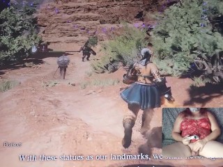 Полная версия Sissy Slut Cums от вибратора во время игры в DRAGON'S DOGMA 2