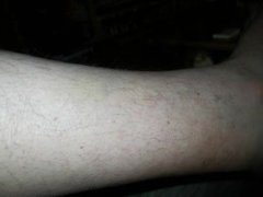 My legs compil with one testicle