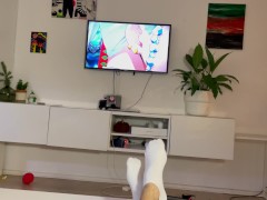 Я просто смотрел АНИМЕ, а моя сводная сестра пришла, и изнас*меня. - Screenshot 1 of 16 - Hard Fast Fuck