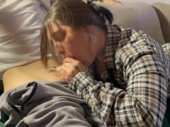 Я просто смотрел АНИМЕ, а моя сводная сестра пришла, и изнас*меня. - Screenshot 8 of 16 - Hard Fuck