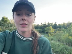 Risky Trail Walk With My Lush! | Public Orgasm | Remote Vibrator - Screenshot 15 of 16 - Orgasm