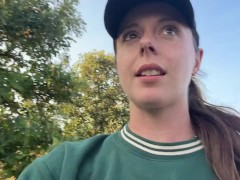 Risky Trail Walk With My Lush! | Public Orgasm | Remote Vibrator - Screenshot 3 of 16 - Risky Masturbation