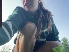 Risky Trail Walk With My Lush! | Public Orgasm | Remote Vibrator - Screenshot 5 of 16 - Orgasm