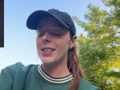 Risky Trail Walk With My Lush! | Public Orgasm | Remote Vibrator - Screenshot 9 of 16 - Public Masturbation