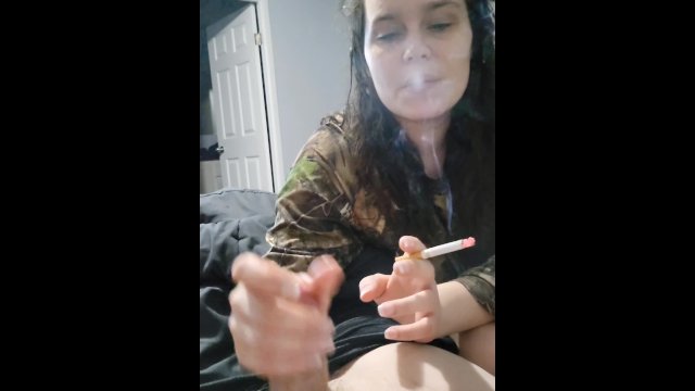 Smoking Fetish Handjob Has Him Cum To Fast! (PREVIEW FULL VID FOR PURCHASE ON OF)