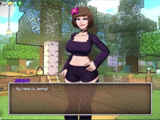 They Added Jenny To HornyCraft!! - Minecraft Jenny Sex Mod
