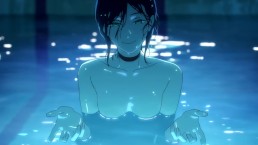 REZE変態チェーンソー男と真夜中の泳ぎ無修正