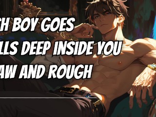 I'm Balls Deep inside you and you want to Suck my Cock? Wow, that's Rude | Erotic Male Audio