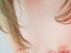 生理中のちっぱい娘の乳首オナニー♡ビンビン敏感乳首 - Screenshot 15 of 16 - 勃起 乳首