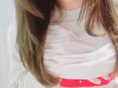 生理中のちっぱい娘の乳首オナニー♡ビンビン敏感乳首 - Screenshot 4 of 16 - Cute