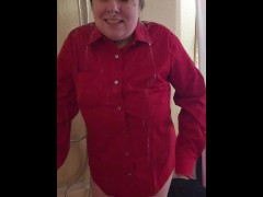Daddys Red Button Down. - Screenshot 3 of 16 - Wet T Shirt